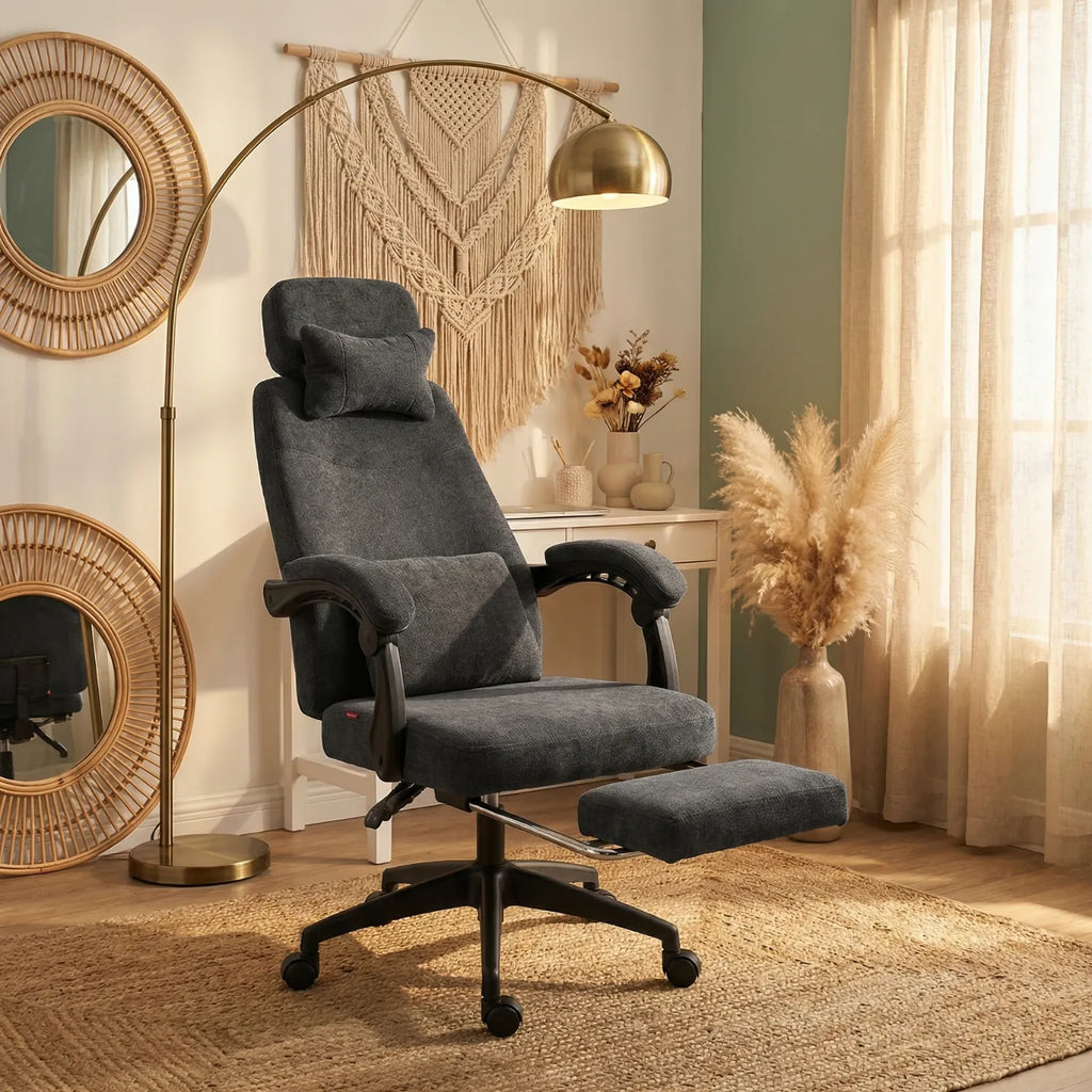 Chaise de bureau DIstrict 06 dans un environnement boho chic