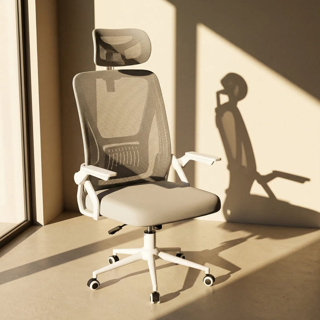 Chaise de bureau District 07 avec un reflet d'une vitre